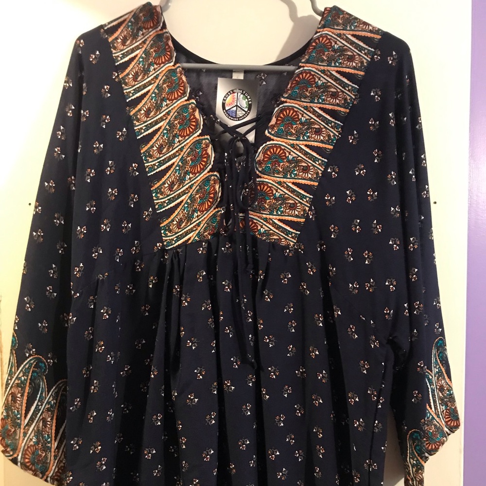 Brand new bohemian blouse